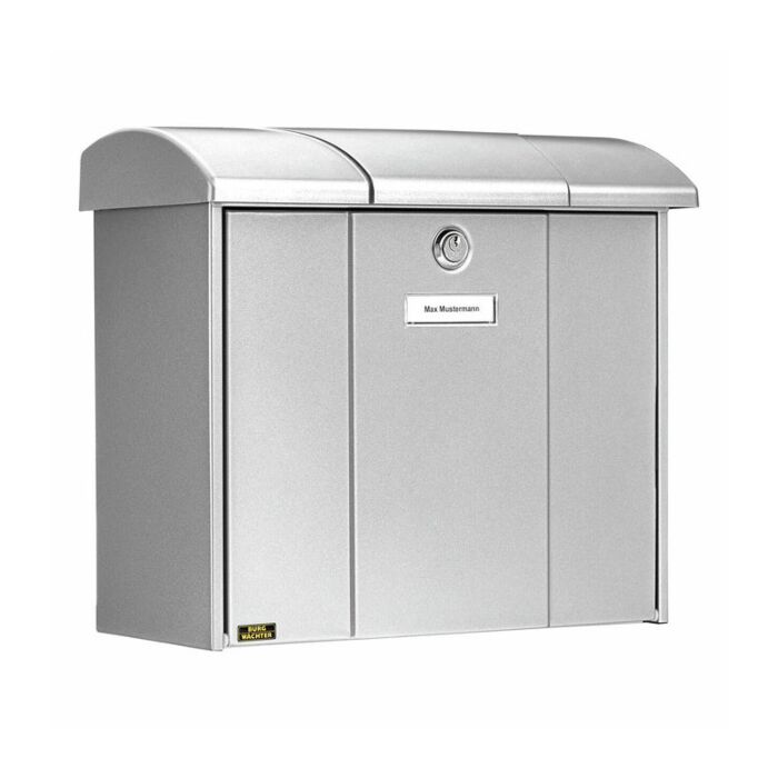 Burg Wächter Briefkasten Olymp-silber