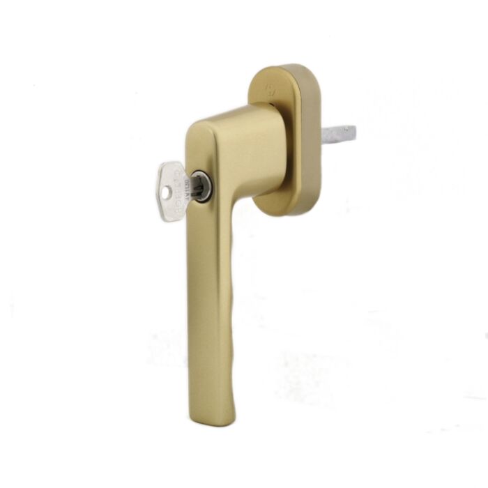HOPPE Hamburg Fenstergriff 0700S/UD9020-F3 Aluminium Gold