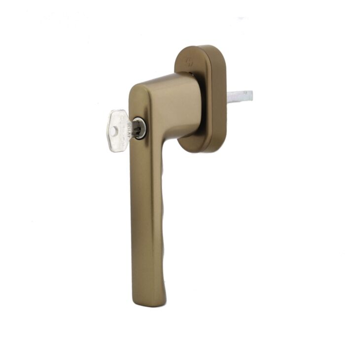 HOPPE Hamburg Fenstergriff 0700S/UD9020-F4 Aluminium Bronze