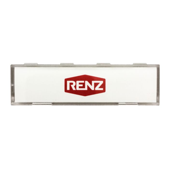 RENZ Namensschildabdeckung mit Namensschildeinlage 97-9-82146