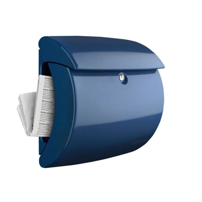 Burg Wächter Briefkästen Piano-blau