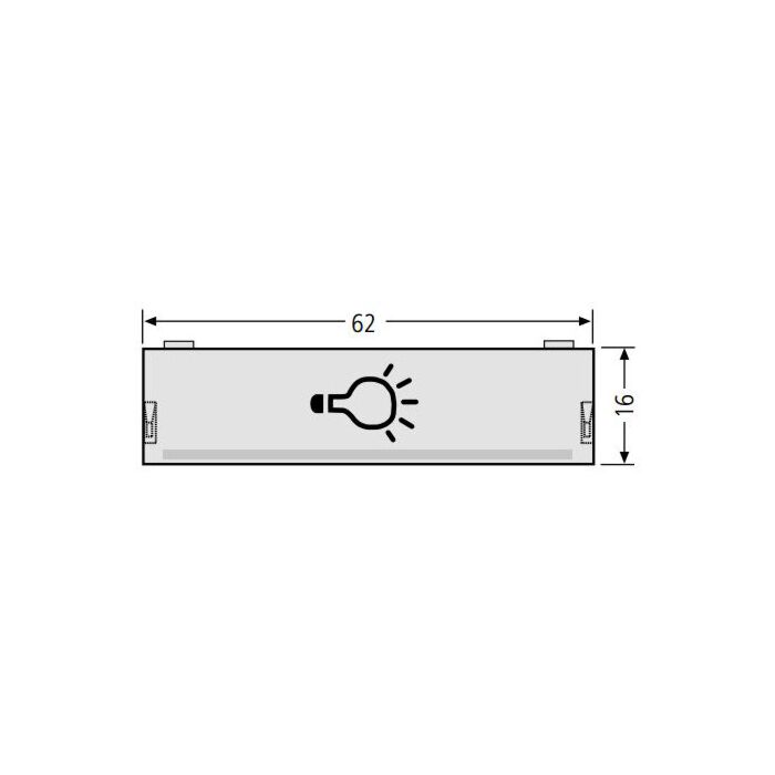 RENZ Lichttasterabdeckung für Tastenmodule