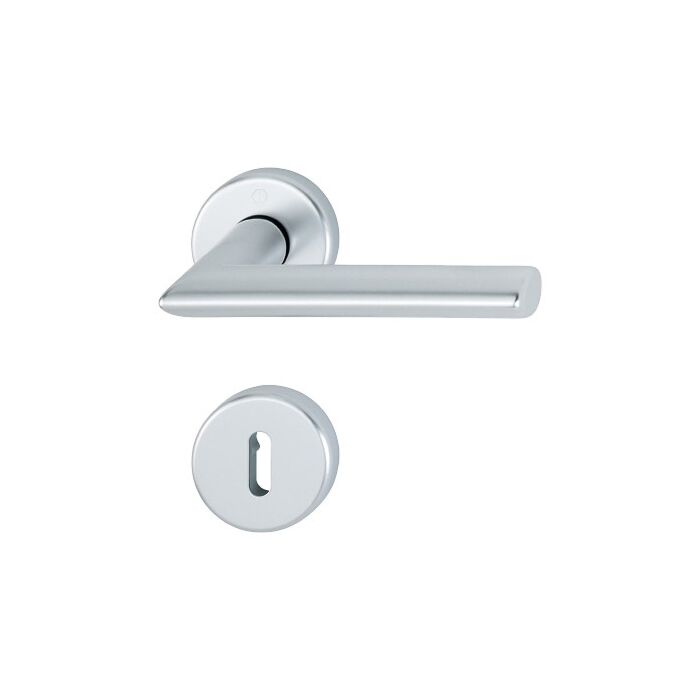 F1 Aluminium Natur - Ovalbart