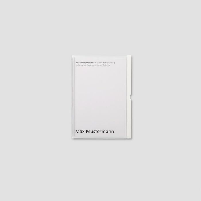 SSS Siedle Namensschild komplett TM 611-1, BTM 650-1