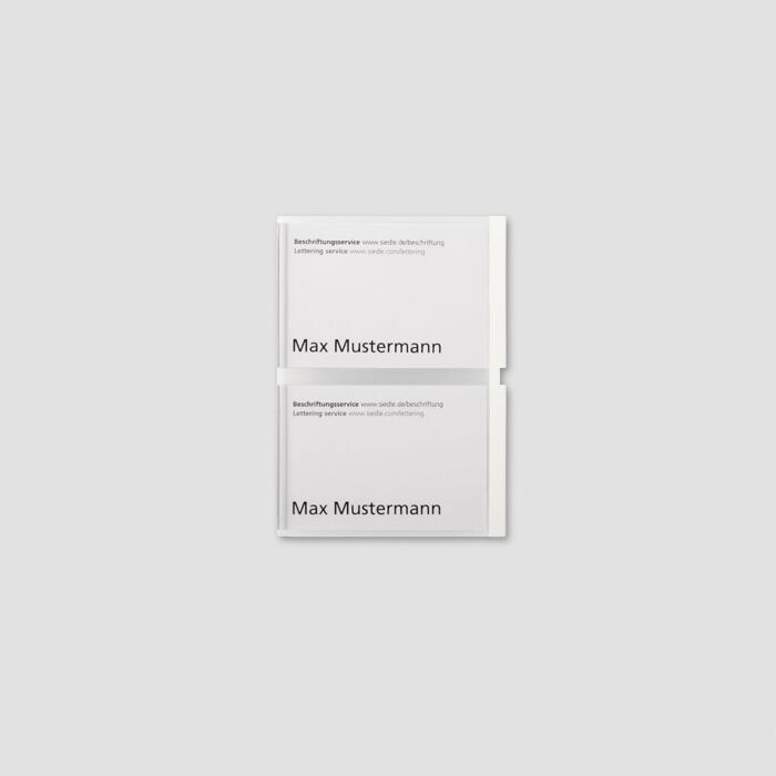 SSS Siedle Namensschild komplett TM 611-2, BTM 650-2