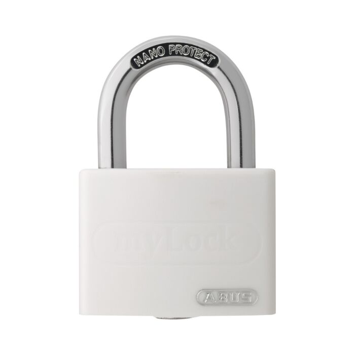 ABUS Vorhangschloss MyLock T65AL in weiß