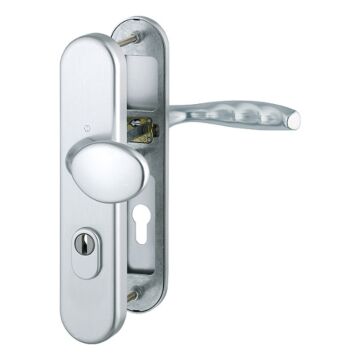 HOPPE New York Schutzbeschlag mit Zylinder-Abdeckung SK2 - 72 mm