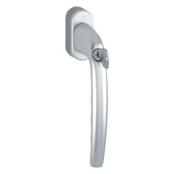 HOPPE Atlanta abschließbarer Parallel-Schiebe-/Kipptürgriff - F1 Aluminium Natur