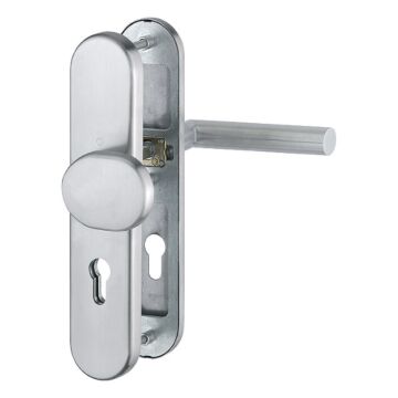 HOPPE Amsterdam Schutzbeschlag ohne Zylinder-Abdeckung SK2 - 72 mm