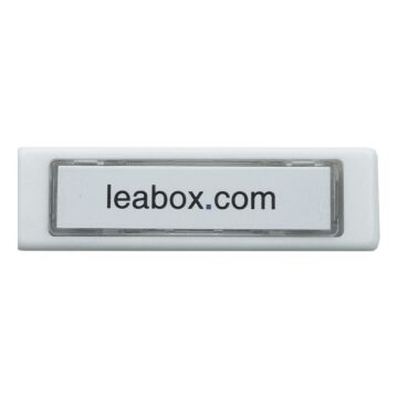 leabox Klingeltaster weiß