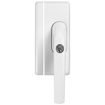 ABUS verschließbarer Fenstergriff FO400A mit Alarm in weiß