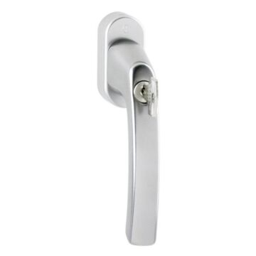 HOPPE Luxembourg Fenstergriff 099S/US952 - F1 Aluminium Natur