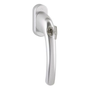 HOPPE Tôkyô Fenstergriff 0710S/U26 + TBT1 - F1 Aluminium Natur