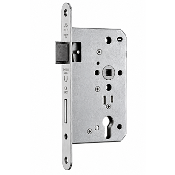 BMH Panik PZ-Einsteckschloss 1013 DIN R - D65, Panik D, Nickel DR