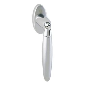 HOPPE Athinai Fenstergriff M056/U937 - F49-R/F98-R verchromt/matt verchromt-Resista