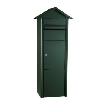 MEFA Pine - Paketkasten aus Stahl-Tiefschwarz (RAL 9005)