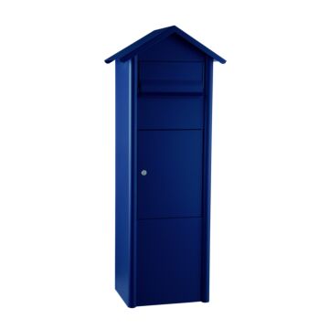 MEFA Pine - Paketkasten aus Stahl-Stahlblau (RAL 5011)