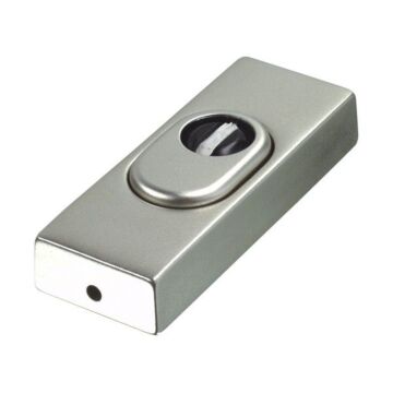 ABUS Schutzrosette mit Zylinderschutz RSZS316 in Neusilber (F2)