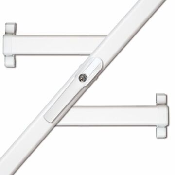 ABUS Fenstergriff mit Alarm WEISS Schließung AL0125