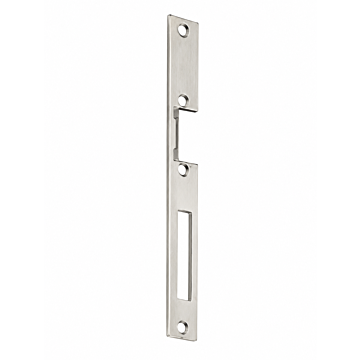 effeff Flachschließblech 338 Universal – Edelstahl 250 × 24 × 3 mm, DIN links/rechts