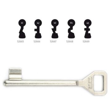 ABUS Buntbartschlüssel ASS BB