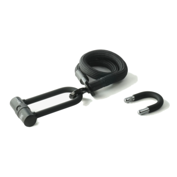 tex-lock Fahrradschloss eyelet - onyx black - 80 cm
