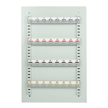FORMAT Wand-Schlüsseltafel WT 32 (Schlüssel & Schlüsselanhänger sind nicht im Lieferumfang enthalten