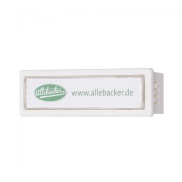 Allebacker Namensschild