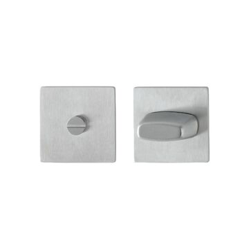 HOPPE Flachrosetten-Paar E848NS mit Schlitzkopf/Olive für Bad/WC-Türen