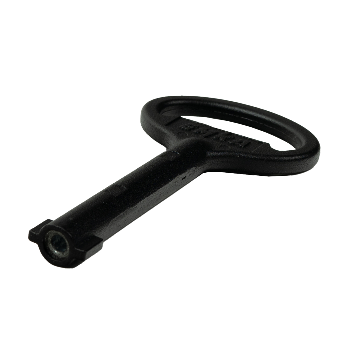 ► EMKA Doppelbart Schlüssel 3mm schwarz für Abfallbehälter - E 903
