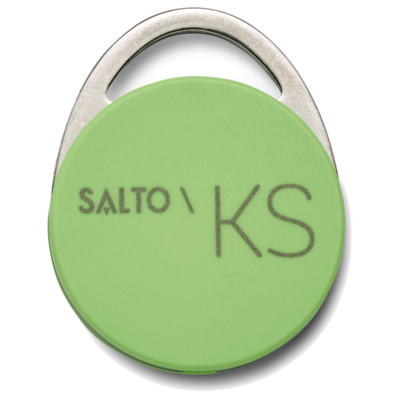 ► Salto KS Tags 1 Stück grün nach ISO-Standard