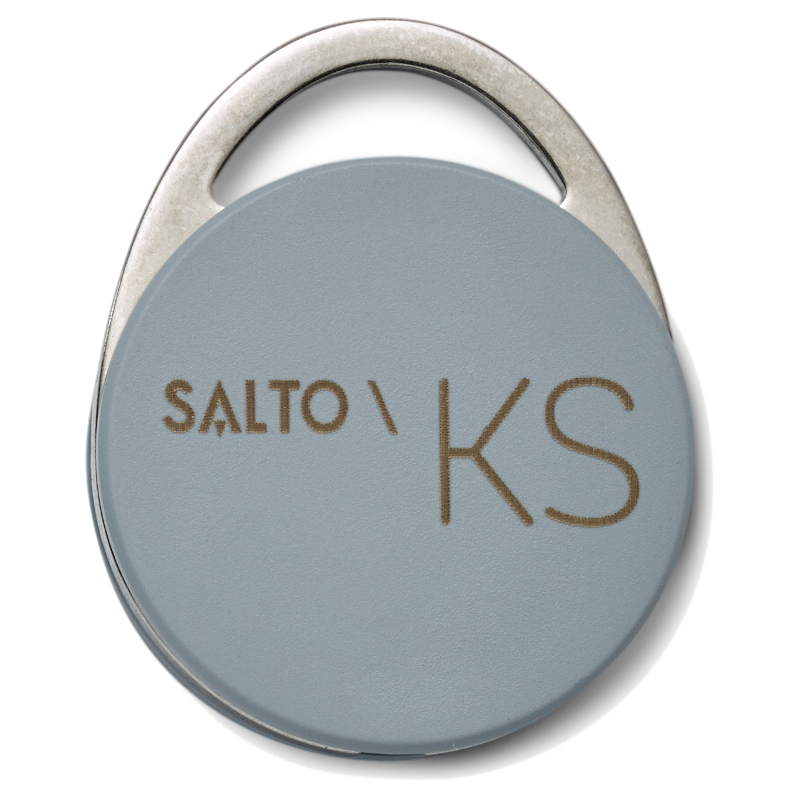 ► Salto KS Tags 1 Stück silberfarben nach ISO-Standard