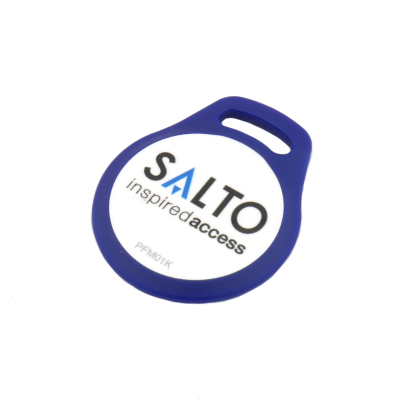 ► SALTO MIFARE® Identmedium - Schlüsselanhänger Keytag 1 KB Speicher SALTO-Design