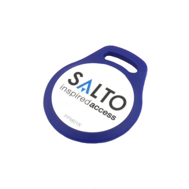 ► SALTO MIFARE® Identmedium - Schlüsselanhänger Keytag 4 KB Speicher SALTO-Design