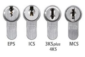 EVVA Zylinder mit Anti Snap