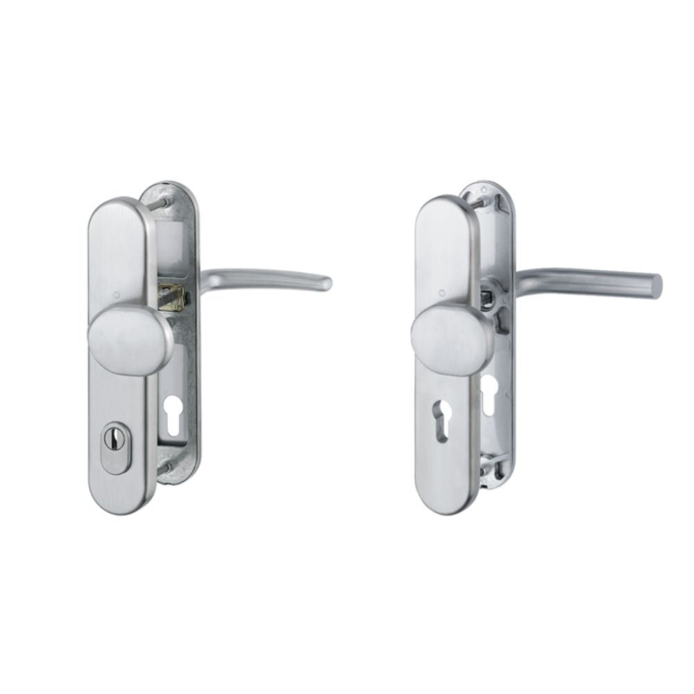 Türbeschläge mit und ohne Ziehschutz Türbeschläge mit und ohne Ziehschutz