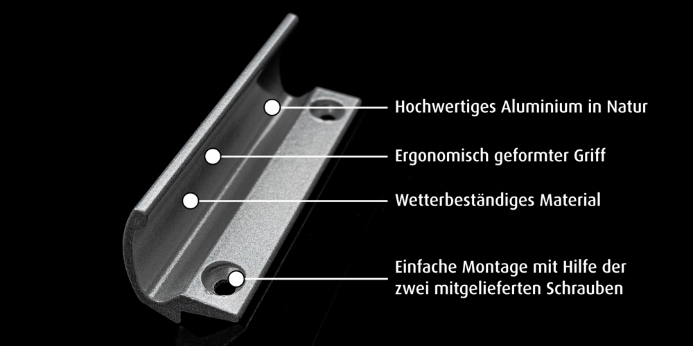 FELGNER Balkon Türgriffe Terrasse Tür