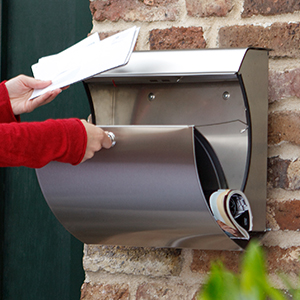 Burg Wächter Briefkästen aus Edelstahl