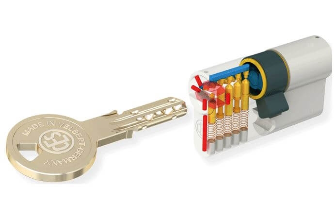 CES 910 WR Schließzylinder