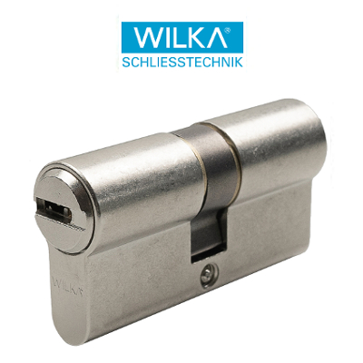 CES/ WILKA Zylinderschloss 30/30  mit 20 Schlüssel der Marke BKS ABUS DOM 